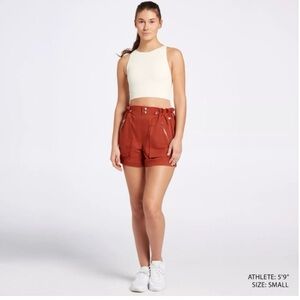 NWT Calia Journey Collection Woven Paperbag Short, Size: Small